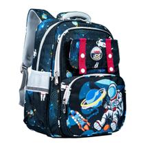 Mochila Escolar Grande Menino Infantil Desenho Astronauta Mochila Escolar Grande Menino Infantil Desenho Astronauta