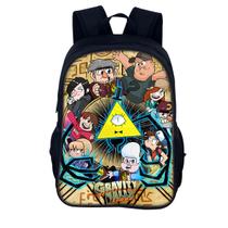 Mochila escolar Gravitys Falls Anime Nylon 30x16x40cm Mochila escolar Gravitys Falls Anime Nylon 30x16x40cm