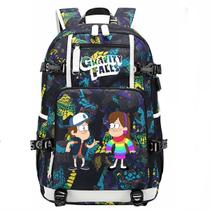 Mochila escolar Gravitys Falls Anime Oxford Cloth 30x15x47cm Mochila escolar Gravitys Falls Anime Oxford Cloth 30x15x47cm