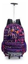 Mochila Escolar Guerreiras Kpop Huntrix Anime Rodinhas