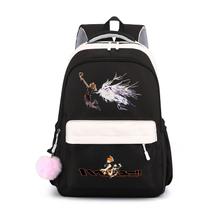 Mochila escolar Haikyuus Hinatas Shoyos Anime para escola