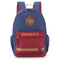 Mochila Escolar Harry Potter Notebook Azul Hogwarts Original