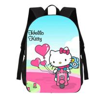 Mochila Escolar Hello Kitty Volta as Aulas