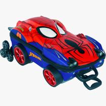 Mochila Escolar Homem Aranha Carro Spider Man C/ Rodinhas