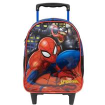 Mochila Escolar Homem Aranha Rodinhas Infantil Spiderman G