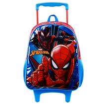 Mochila Escolar Homem Aranha Spiderman Rodinhas Tam G Infantil Reforçada Xeryus