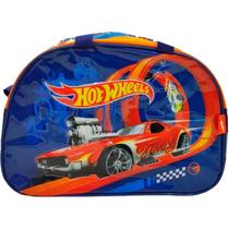 Mochila Escolar Hotwheels 76107 Cor Laranja