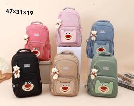 Mochila Escolar Impermeável Casual Feminina Masculina Moda Coreana Mochila Escolar Impermeável Casual Feminina Masculina Moda Coreana