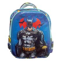 Mochila Escolar Infantil Batman Azul - Tend Tudo