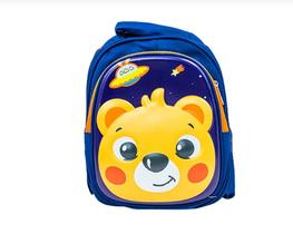 Mochila Escolar Infantil Bichinhos Bolsa De Alto Relevo