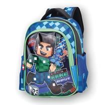 Mochila Escolar Infantil Blook Game M4183 - Vozz Mochila Escolar Infantil Blook Game M4183 - Vozz
