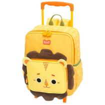 Mochila Escolar Infantil Bolsa c Rodinhas Menino Leão Mochila Escolar Infantil Bolsa c Rodinhas Menino Leão