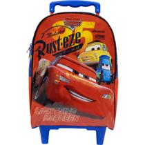 Mochila Escolar Infantil Com Rodinhas Carros X Nº16 Xeryus