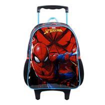 Mochila Escolar Infantil Com Rodinhas Spider Man 11660 Preto - Xeryus Mochila Escolar Infantil Com Rodinhas Spider Man 11660 Preto - Xeryus