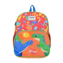 Mochila Escolar Infantil Container Dinossauro Laranja - 6065