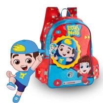 Mochila Escolar Infantil Costas Luccas Neto Com Som Original