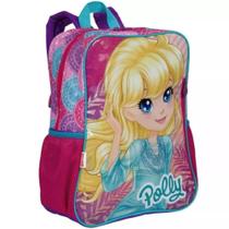 Mochila Escolar Infantil Costas Reforçada Polly