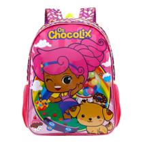 Mochila Escolar Infantil de Costa Os Chocolix Tam G Original - Xeryus