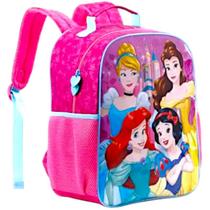 Mochila Escolar Infantil De Costas 16 As Princesas Disney Cinderela