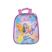 Mochila Escolar Infantil de Costas Barbie Borboleta Tie Dye Mochila Escolar Infantil de Costas Barbie Borboleta Tie Dye