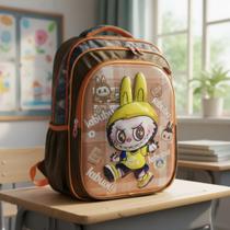 Mochila Escolar Infantil De Personagem La Bubu