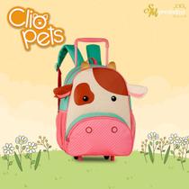 Mochila escolar infantil de rodinha linha pets Clio Style