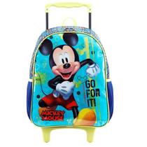 Mochila Escolar Infantil De Rodinha Mickey disney - Xeryus Mochila Escolar Infantil De Rodinha Mickey disney - Xeryus