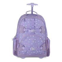 Mochila Escolar Infantil De Rodinhas Lilás Happy-time 1 Un Mochila Escolar Infantil De Rodinhas Lilás Happy-time 1 Un