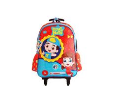 Mochila Escolar Infantil De Rodinhas Luccas Neto Clio
