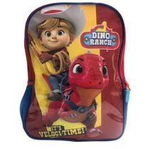 Mochila Escolar Infantil Dino Ranch It's Veloci-time - Luxcel - 6931759231862