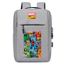 Mochila Escolar Infantil Estampa DTF Diversas Super Herois Mv Com Entrada USB