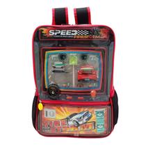 Mochila Escolar Infantil G Fuseco CBFS-8709 Speed Firestorm Cor:Vermelho