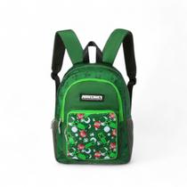Mochila Escolar Infantil Gamer Minecraft Original Miniso Mochila Escolar Infantil Gamer Minecraft Original Miniso