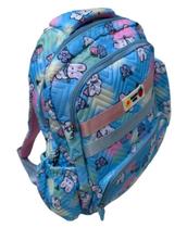 Mochila Escolar Infantil Grande Acolchoada Super Fofa + Estojo