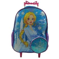 Mochila Escolar Infantil Grande Com Rodinha Feminina