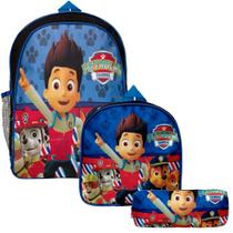 Mochila Escolar Infantil Grande Creche Patrulha Canina Costa