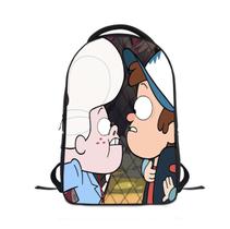 Mochila Escolar Infantil Gravitys Falls 3D Oxford 24x12x30cm