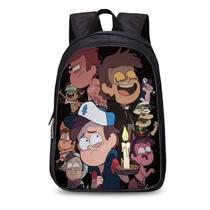 Mochila Escolar Infantil Gravitys Falls Nylon 27x17x35cm Mochila Escolar Infantil Gravitys Falls Nylon 27x17x35cm