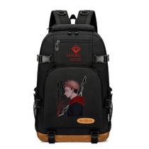 Mochila escolar infantil Jujutsus Kaisens Itadoris Yujis Cartoon Mochila escolar infantil Jujutsus Kaisens Itadoris Yujis Cartoon