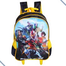 Mochila Escolar Infantil Juvenil De Rodinhas Jogo Free Fire