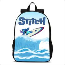 Mochila Escolar Infantil Lilo Stitch Bolsa De Costas