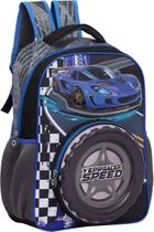 Mochila Escolar Infantil Masculina Speed 16 Mim6367-16 Mochila Escolar Infantil Masculina Speed 16 Mim6367-16