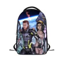 Mochila escolar infantil Mass Effect 3D em poliéster Mochila escolar infantil Mass Effect 3D em poliéster