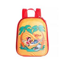 Mochila Escolar Infantil Max Toy Stitch Amarela - 3857CX24