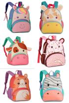 Mochila Escolar Infantil Menina Bichinhos Zoo Clio Pets Original Animais