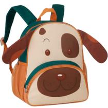 Mochila Escolar Infantil Menino Menina Bolsa Para Escola Passeio Tema Zoo Pets Animais Divertidos