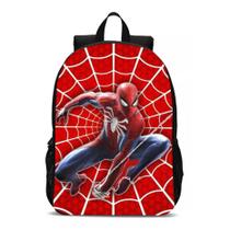 Mochila Escolar Infantil Meninos Desenho Homem Aranha Novidade