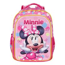 Mochila Escolar Infantil Minnie 13242 Rosa - Xeryus