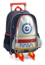 Mochila Escolar Infantil Nasa - Luxcel Vermelho 31x43x16 cm