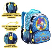 Mochila escolar infantil pequena creche menino de 1 a 5 anos de idade